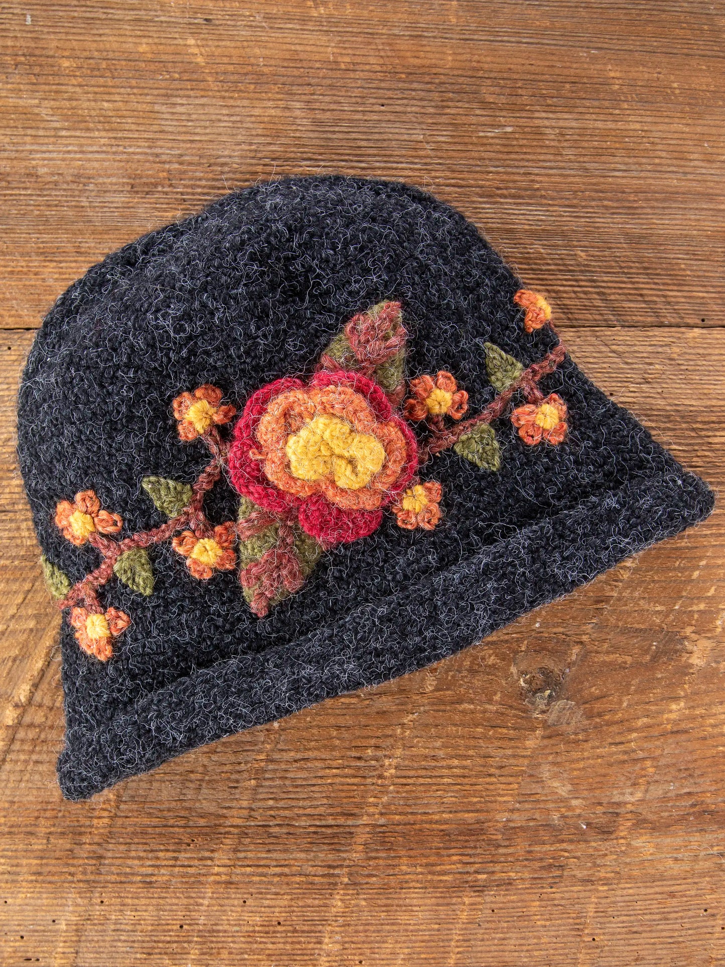 Peruvian Crochet Bucket Hat