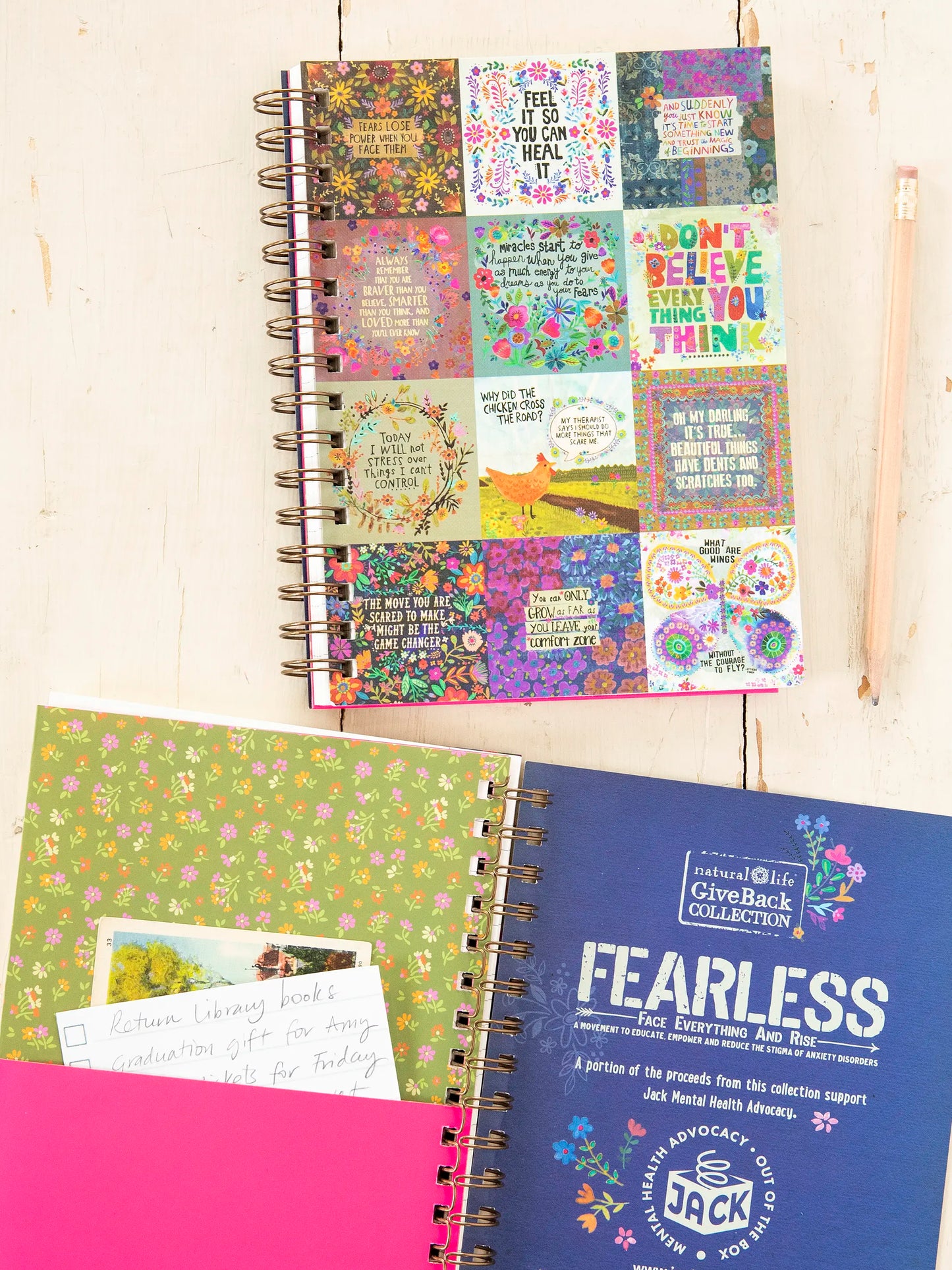 Spiral Notebook - FEARLESS
