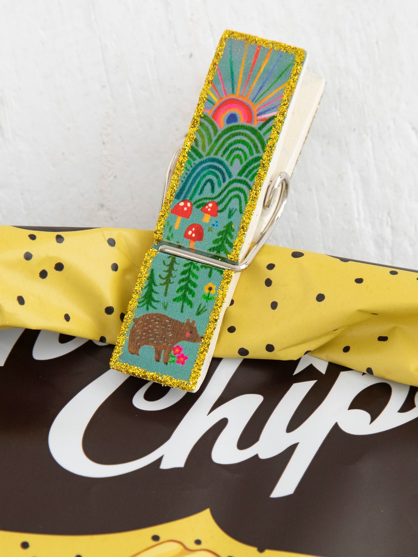 Happy Clips, Set of 4 - Mountains Are Calling