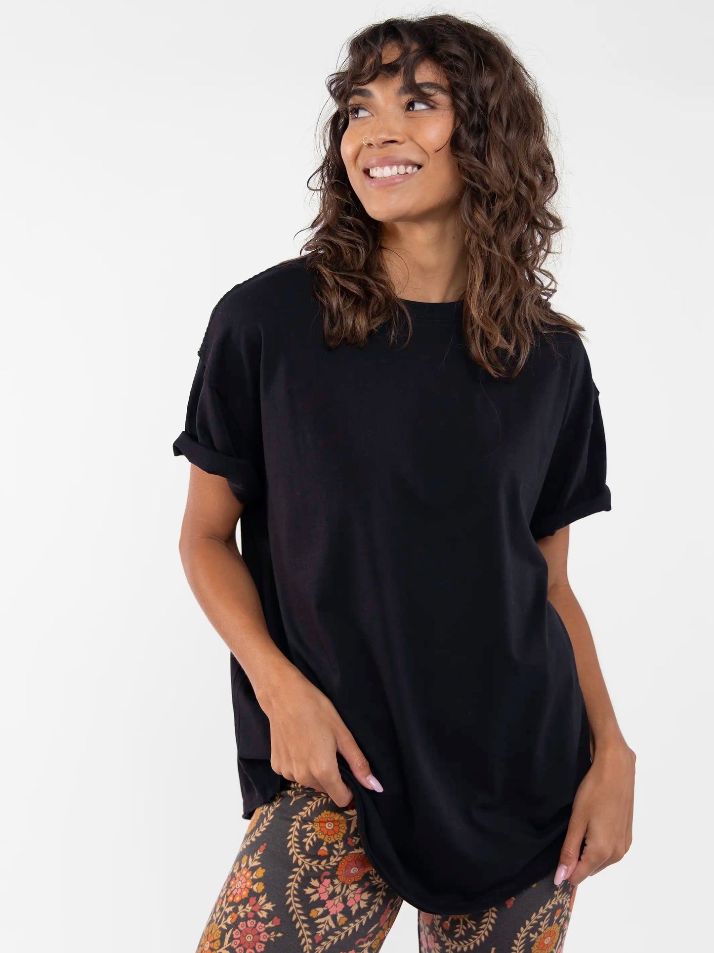 Take It In Cotton Tee - Black