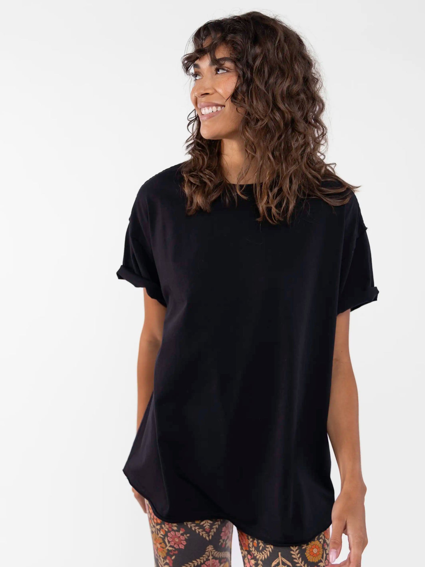 Take It In Cotton Tee - Black
