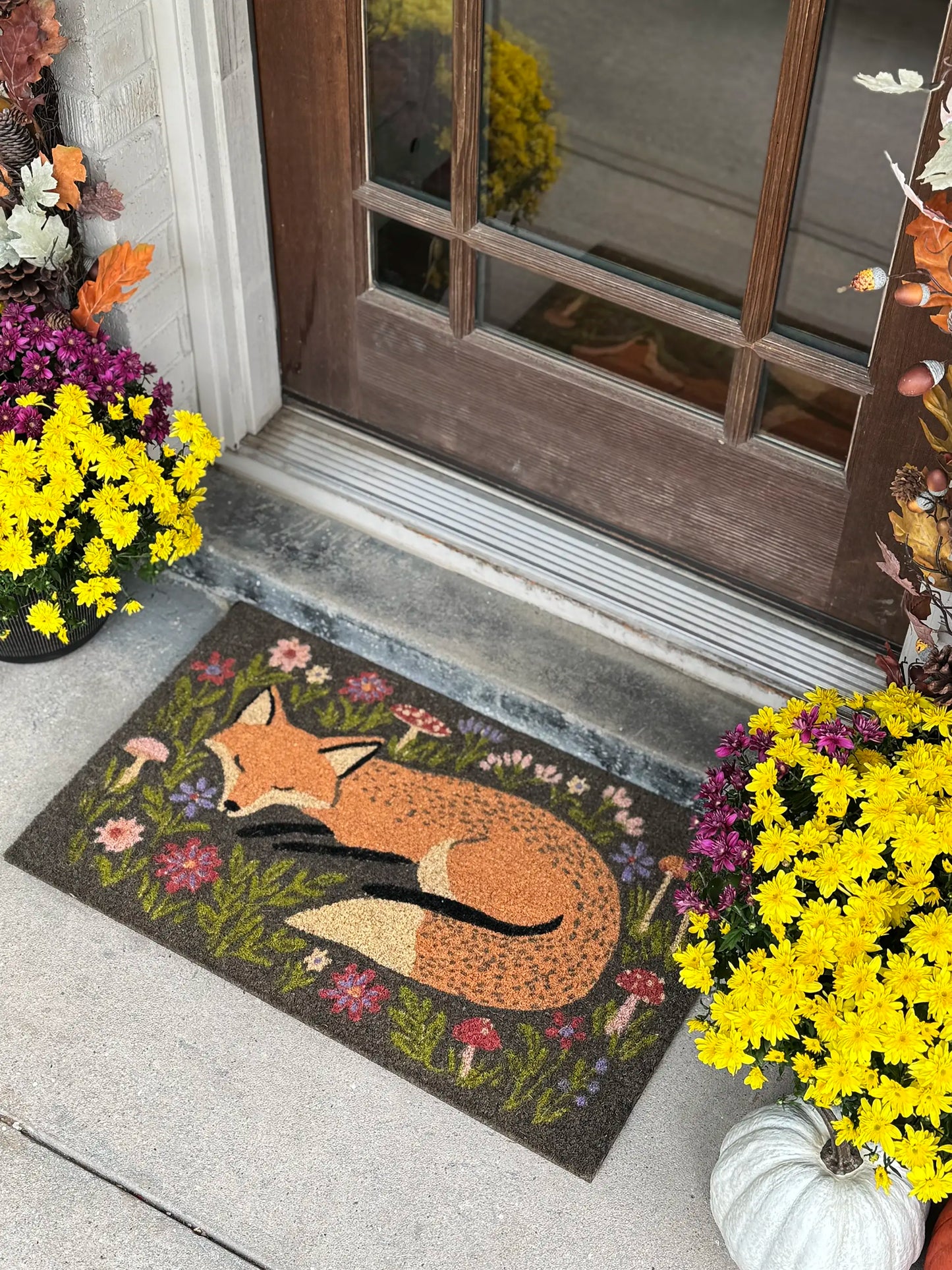 Bungalow Doormat - Fox