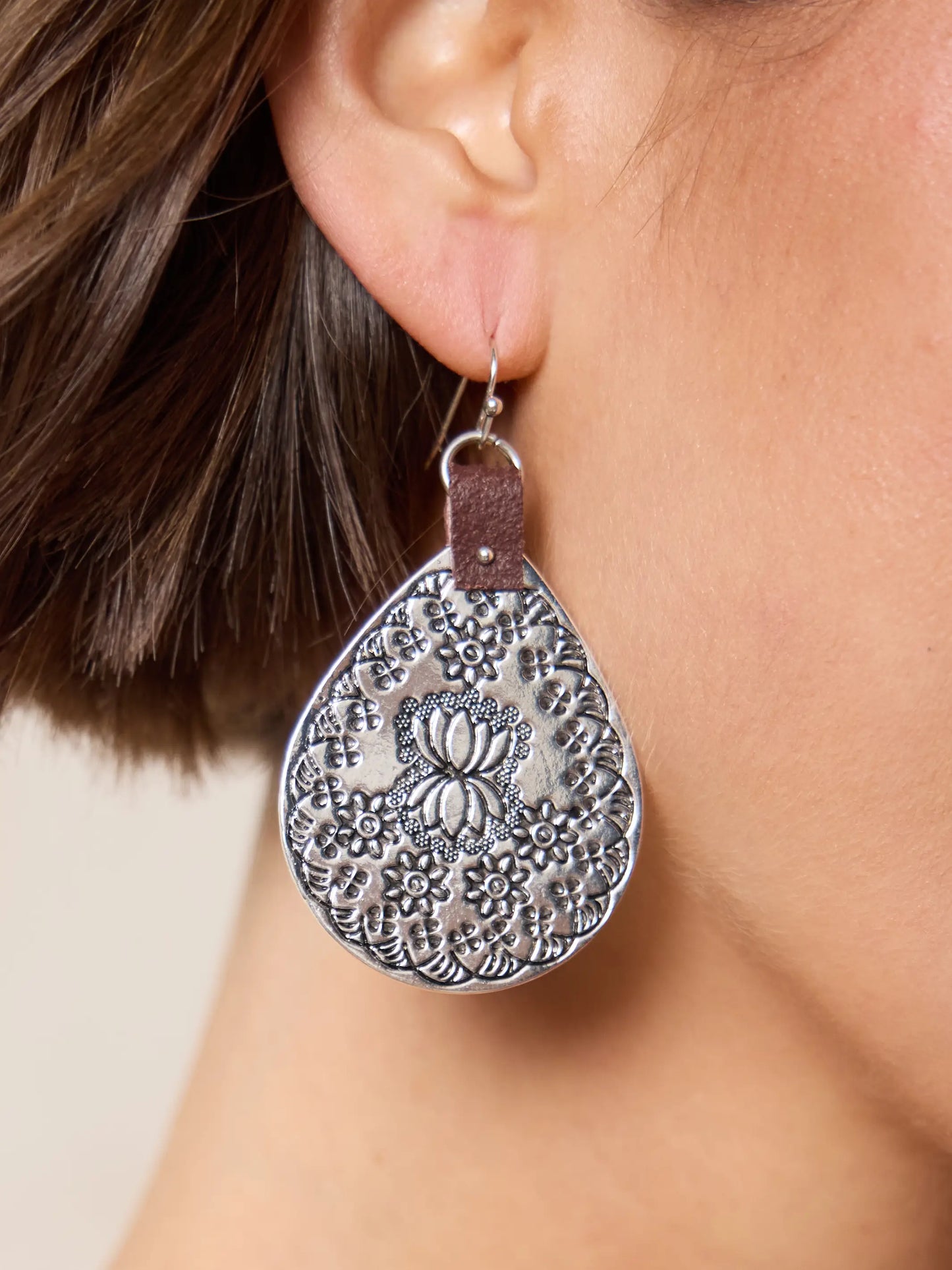 Boho Medallion Earrings
