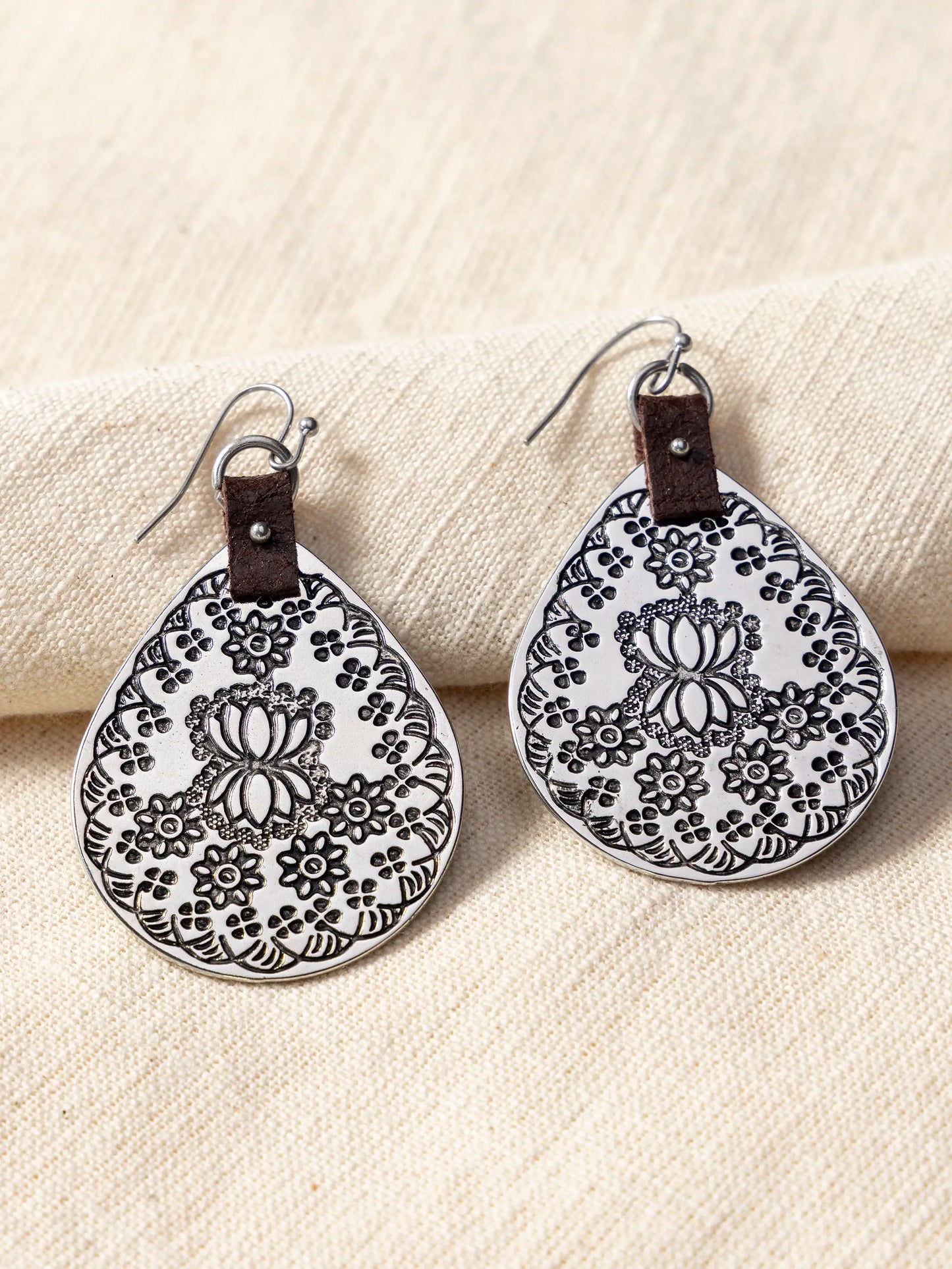 Boho Medallion Earrings