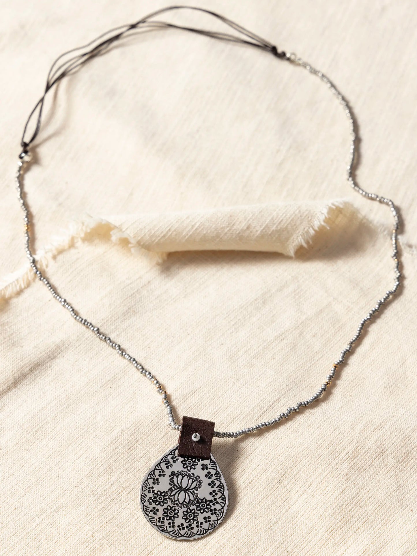 Boho Medallion Necklace