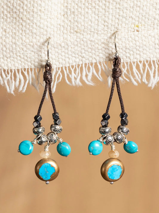 Telluride Turquoise Earrings