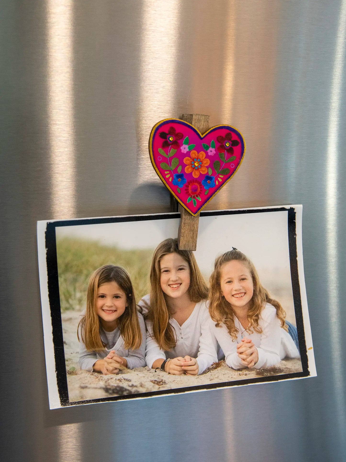 Magnet Happy Clips, Set of 2 - Heart