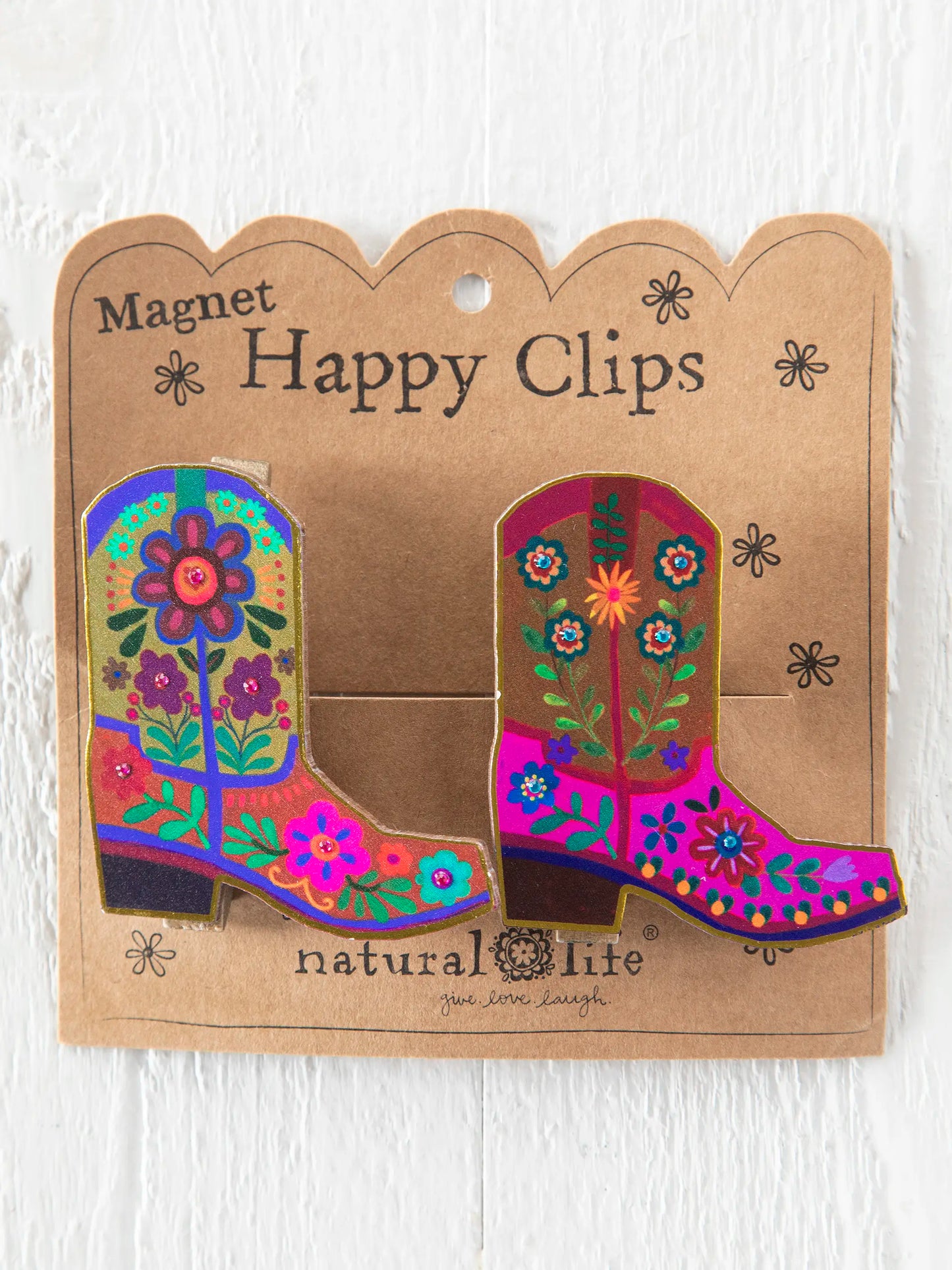 Magnet Happy Clips, Set of 2 - Boot