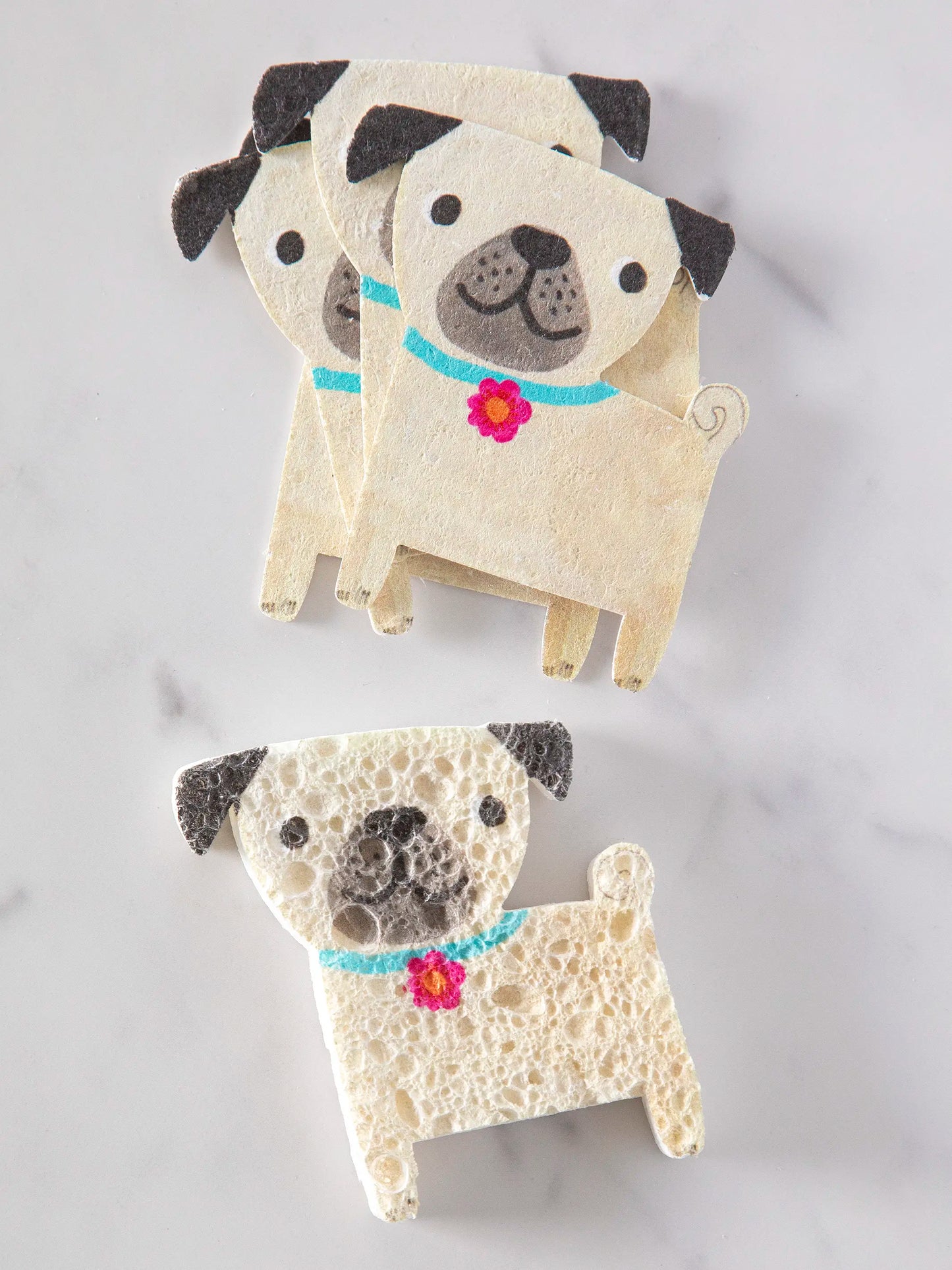 Puff Up Sponges, Set of 5 - Dog