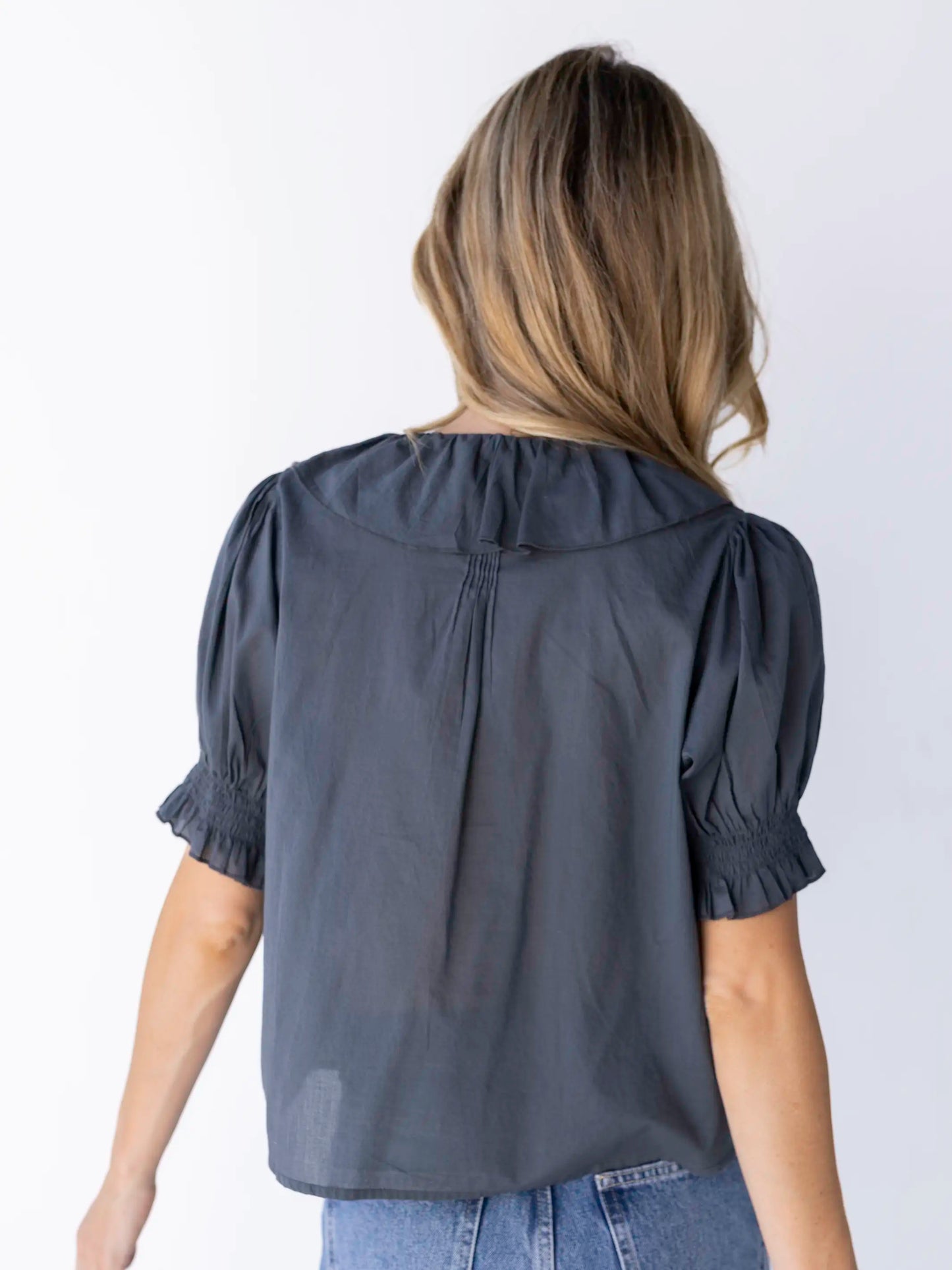My Favorite Cotton Top - Charcoal