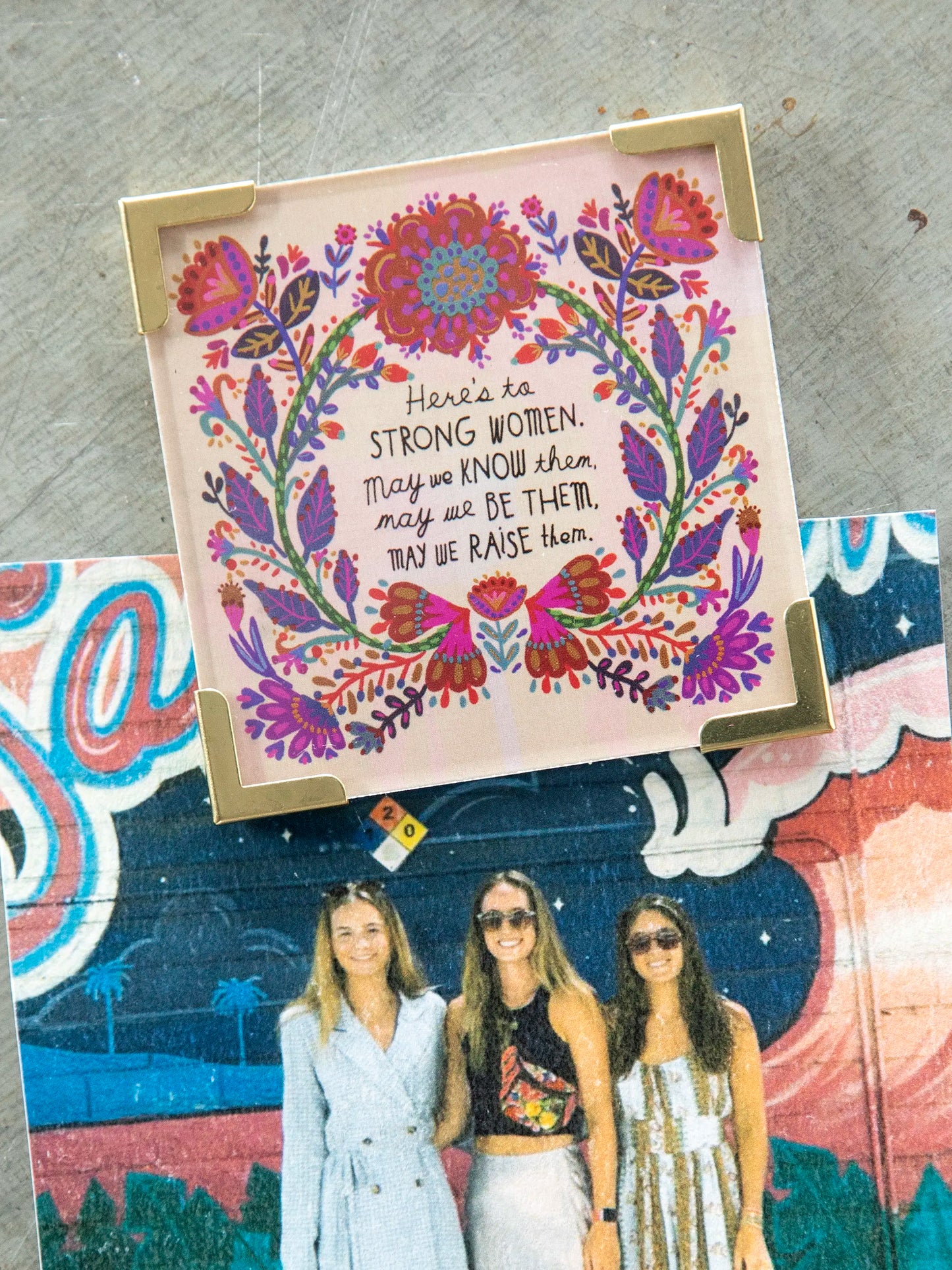 Corner Magnet - Strong Women