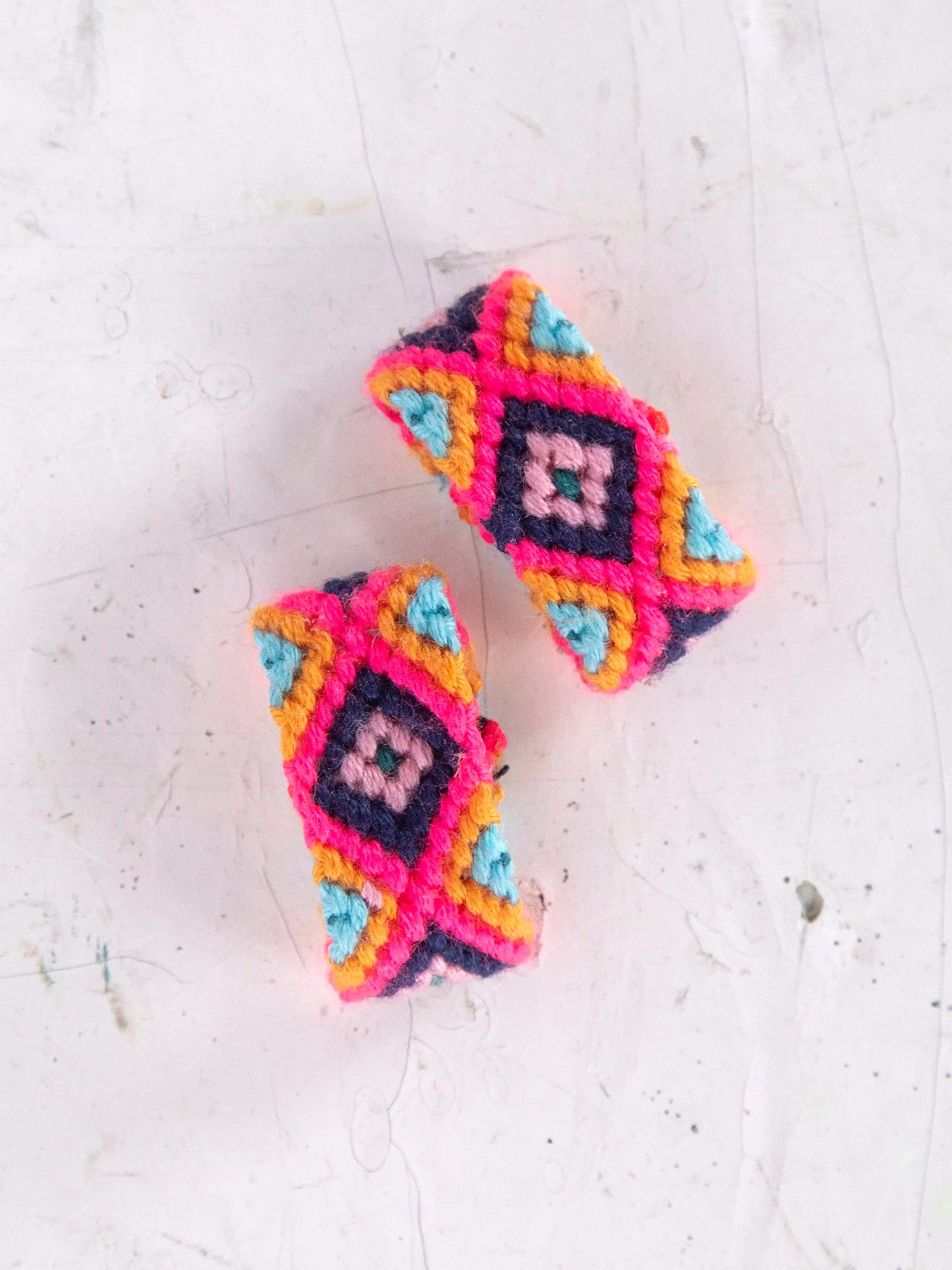 Sandal Rings, Set of 2 - Coral