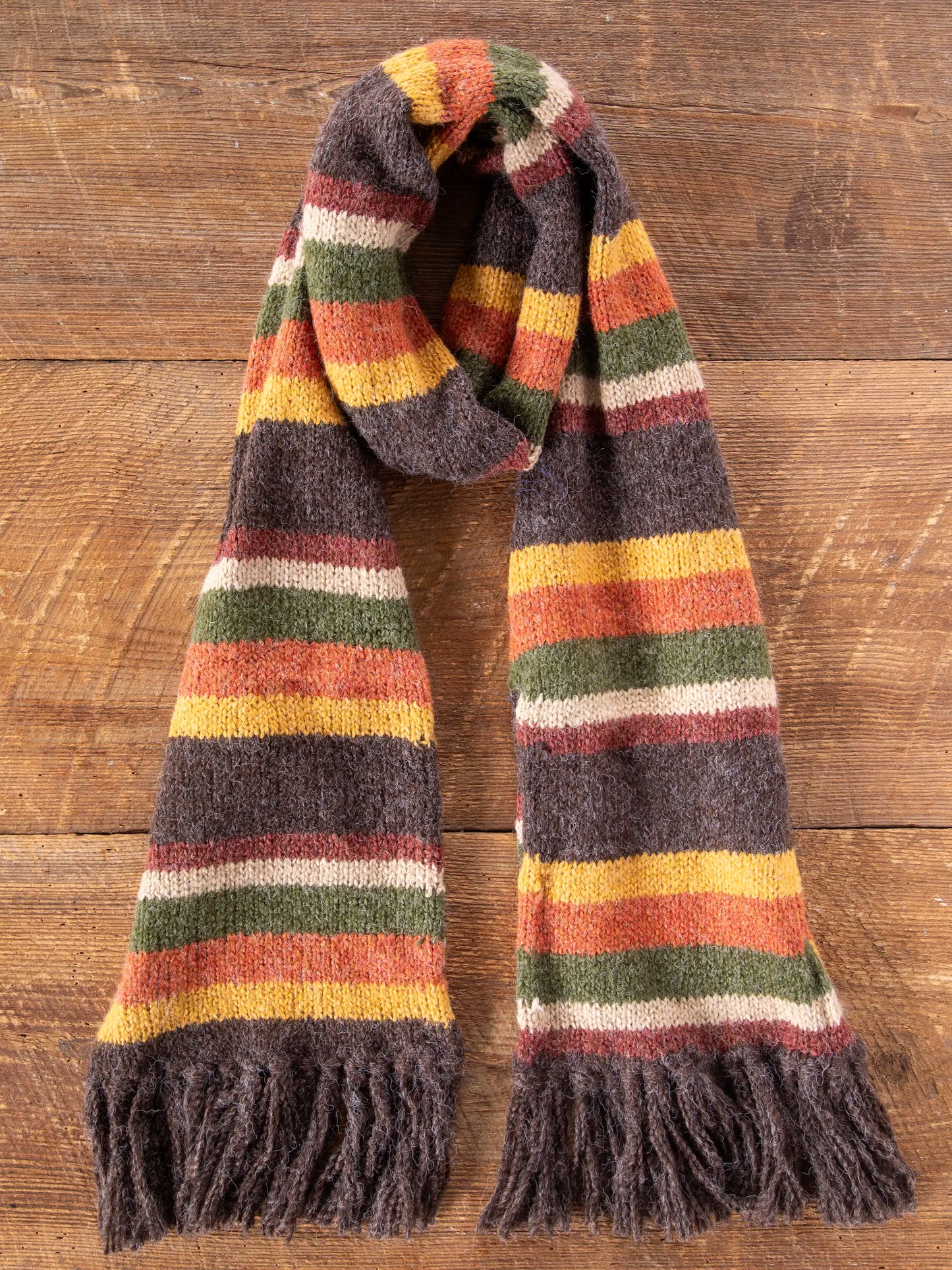 Peruvian Fringe Scarf