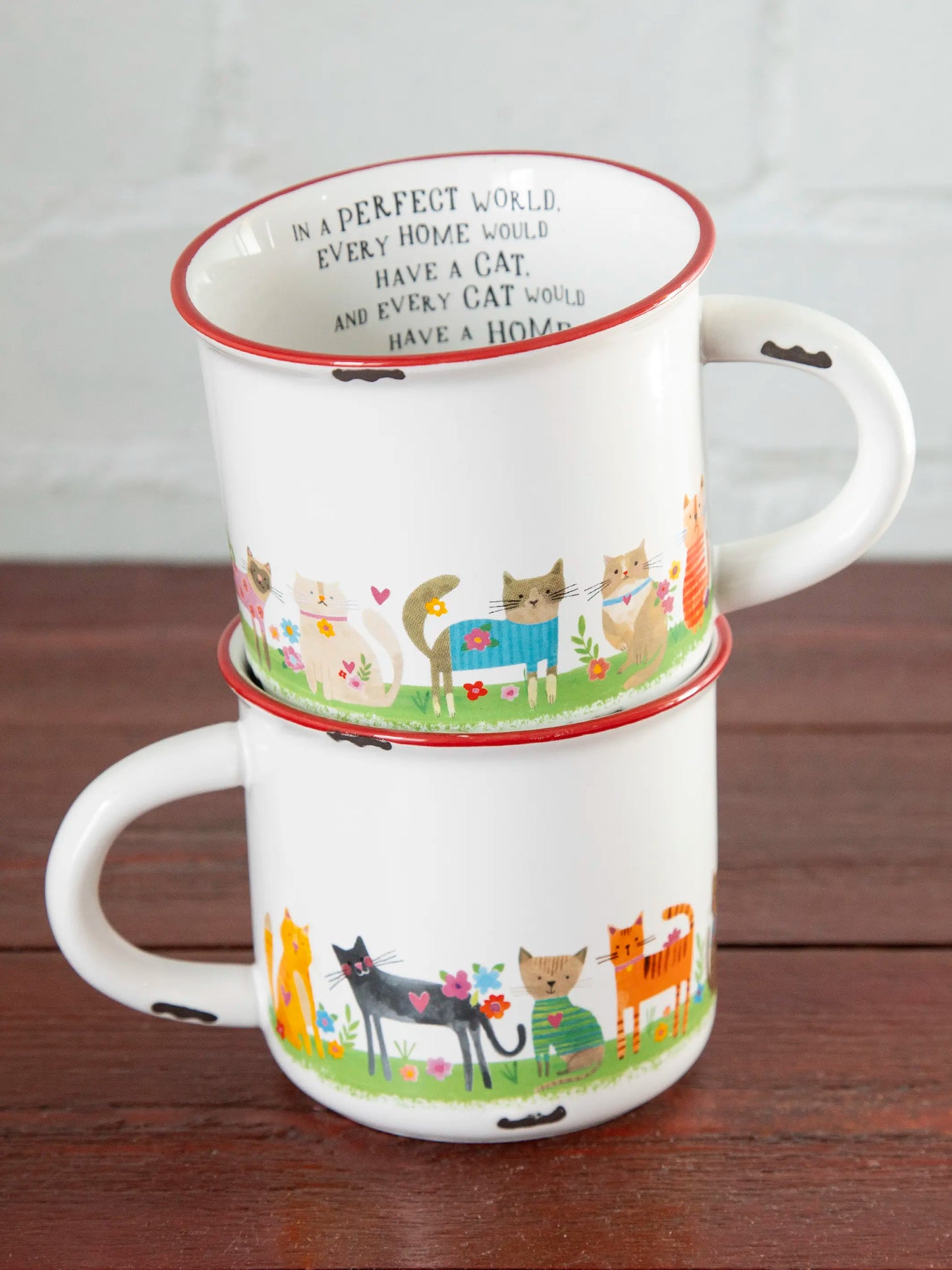 Camp Coffee Mug - Every Home Has A Cat