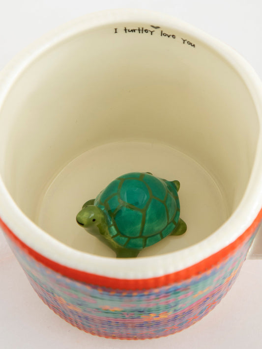 Peek-A-Boo Coffee Mug - Turtle