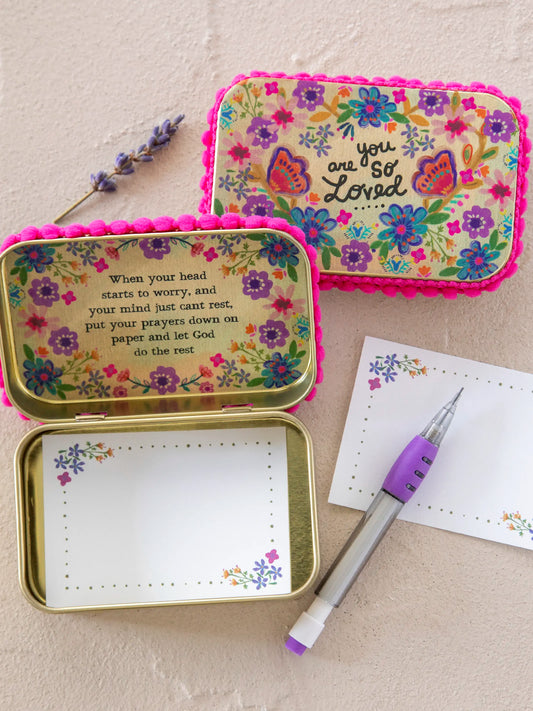 Tin Prayer Box - You Are So Loved