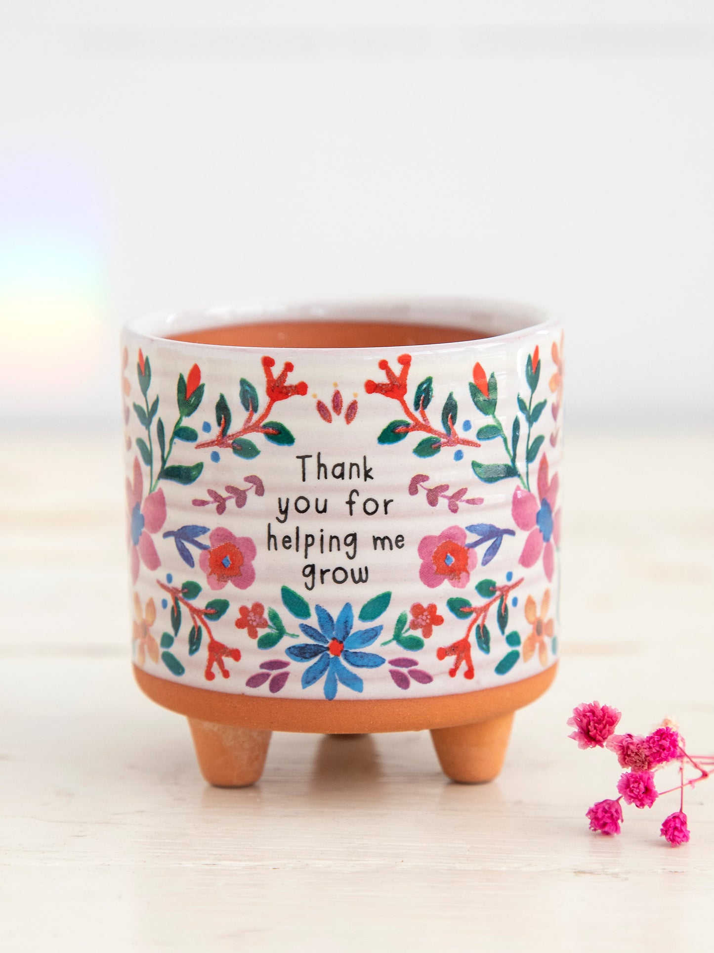 Mini Artisan Planter - Thank You