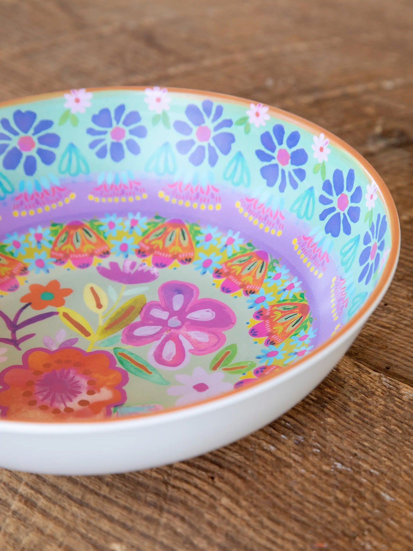 Mix & Match Melamine Dishes - Mint Bowl