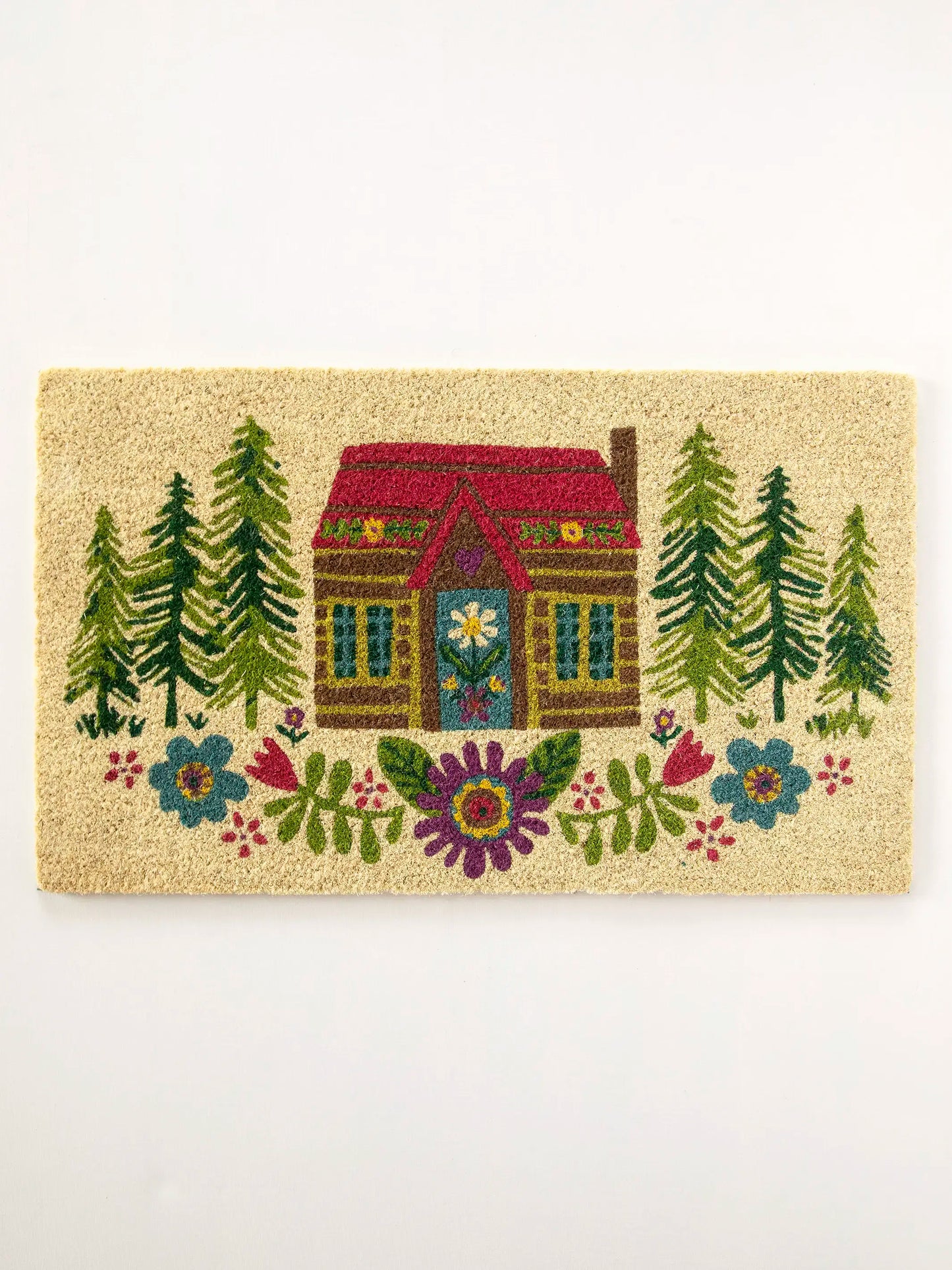 Bungalow Doormat - Cream Cottage