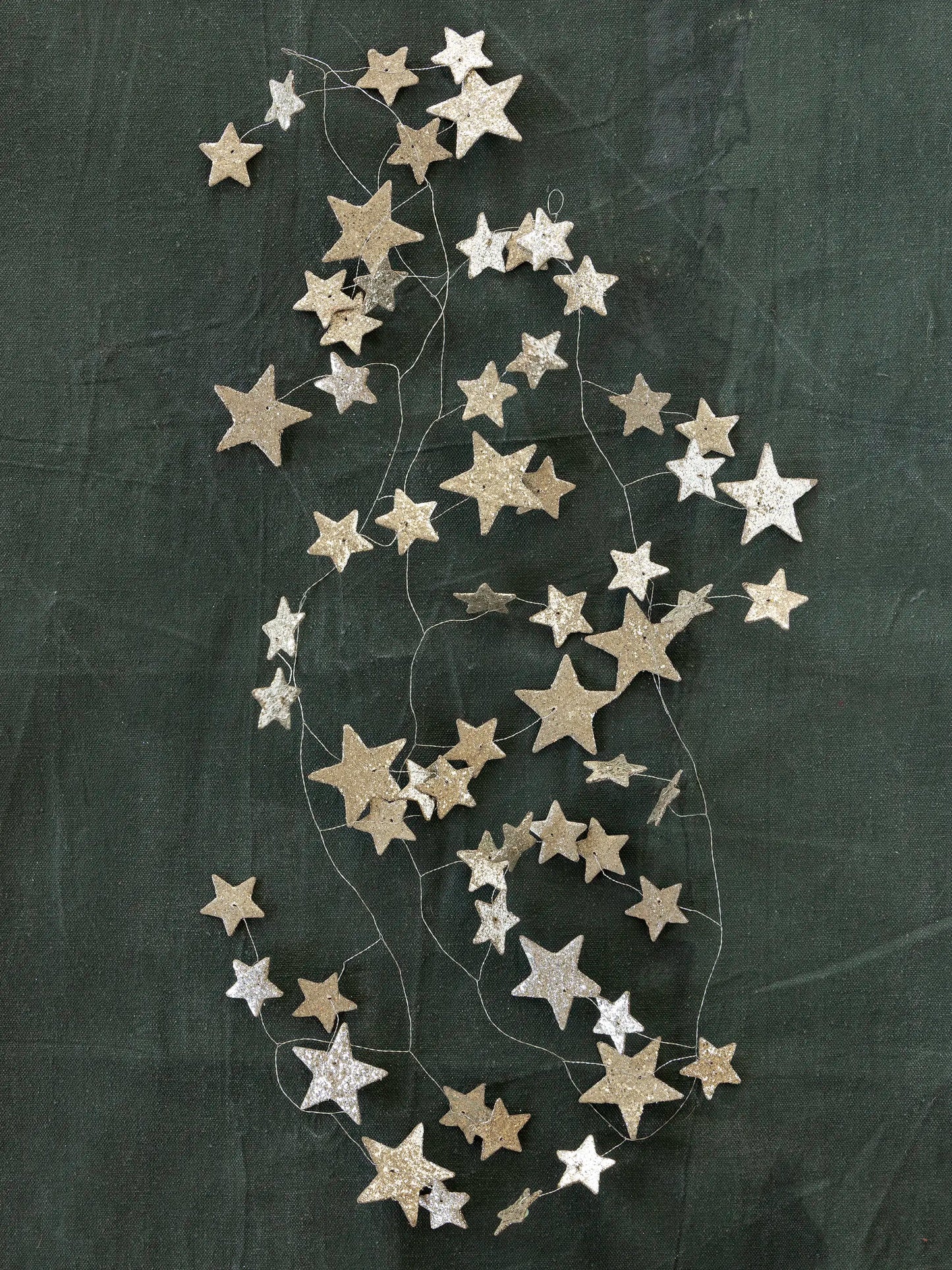 Star Glitter Garland