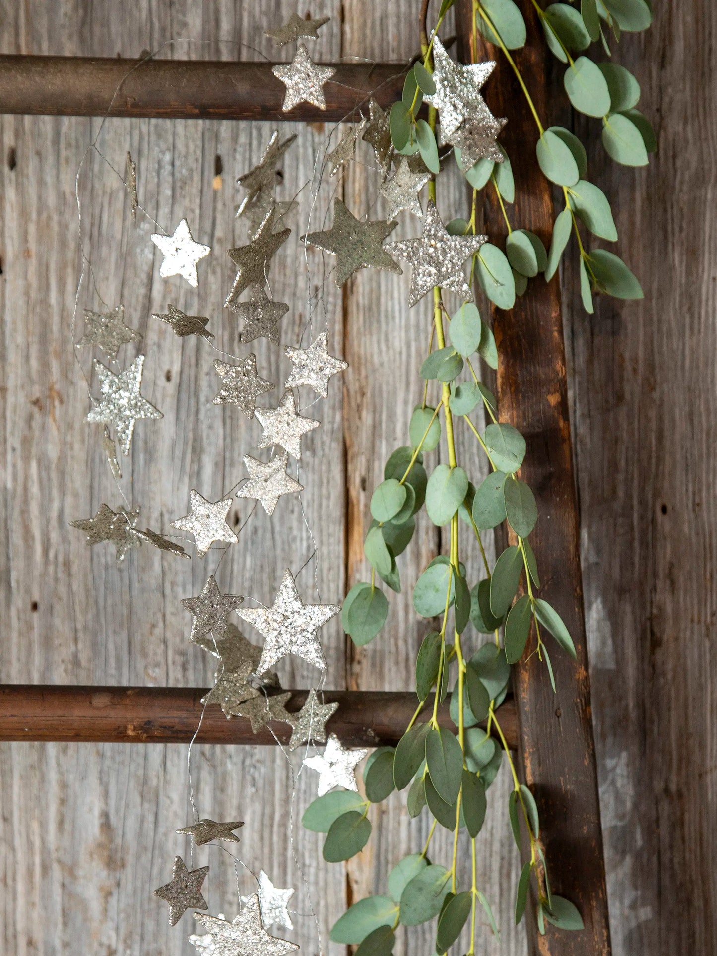 Star Glitter Garland