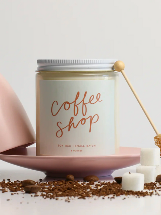 Natural Soy Candle - Coffee Shop