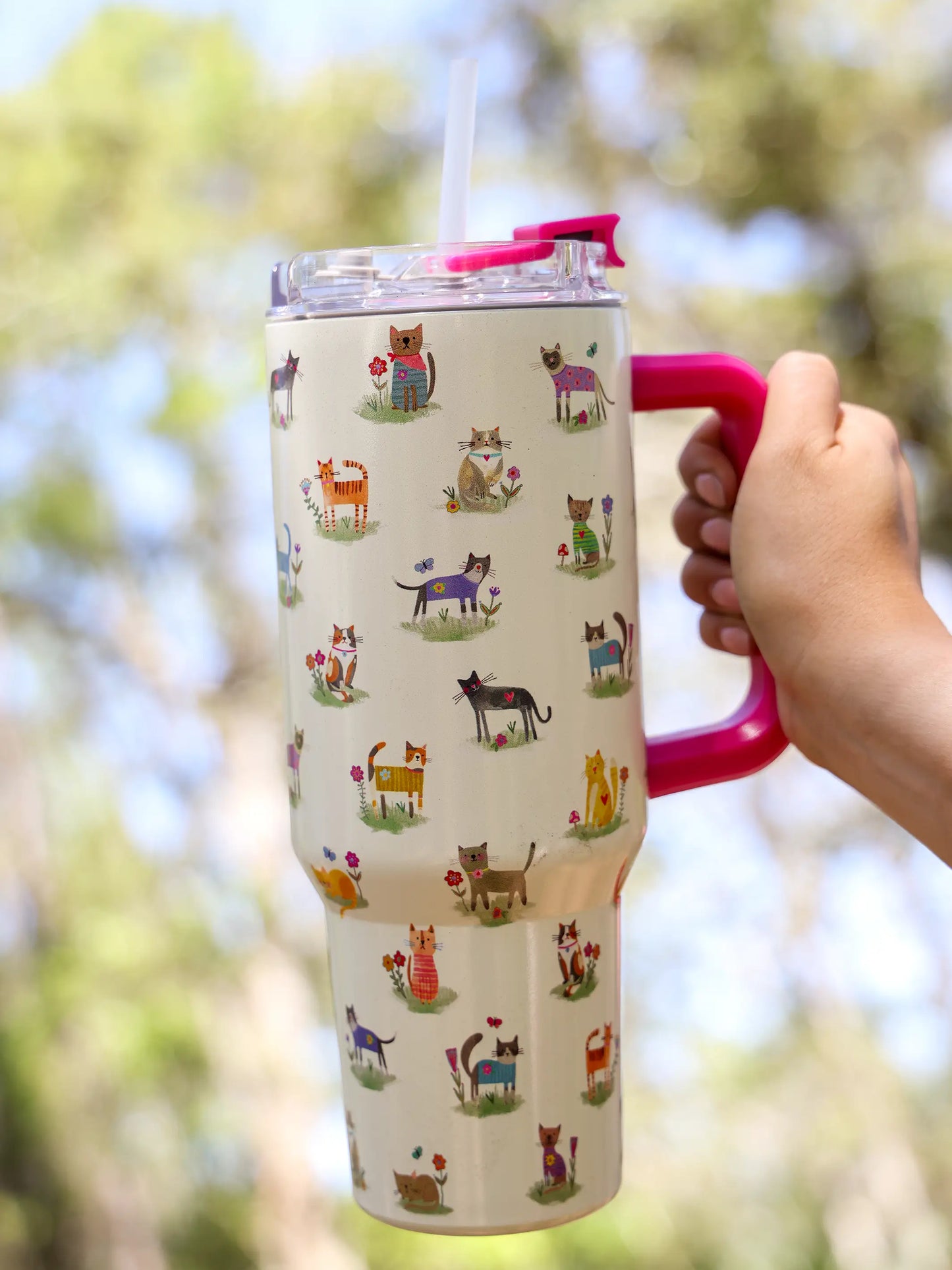 Mega 40oz Tumbler - Cats