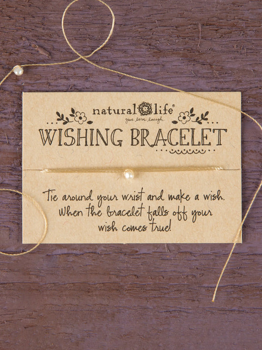 Wishing Pearl Bracelet - Sand