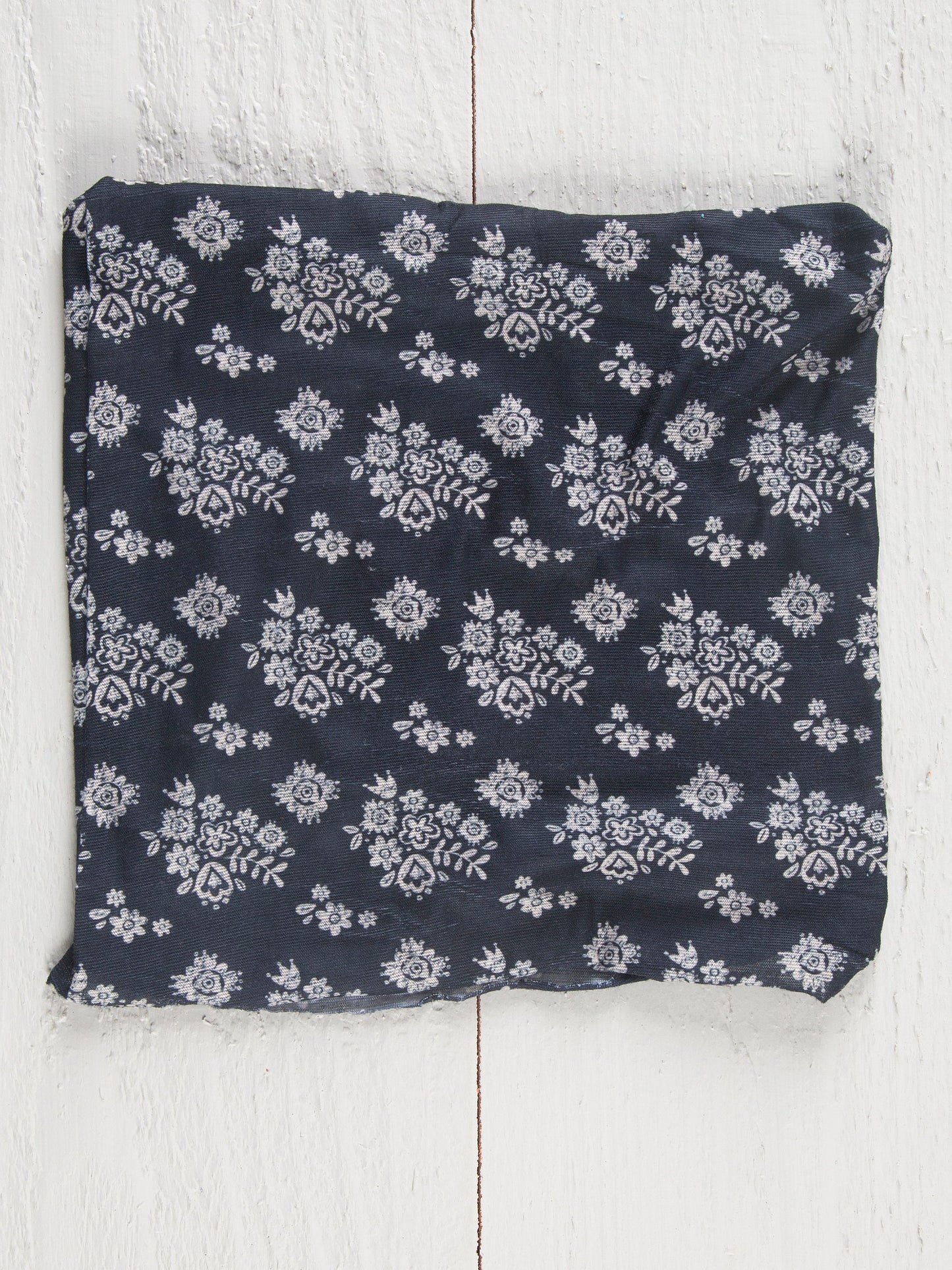 Half Boho Bandeau® Headband - Black Cream Floral